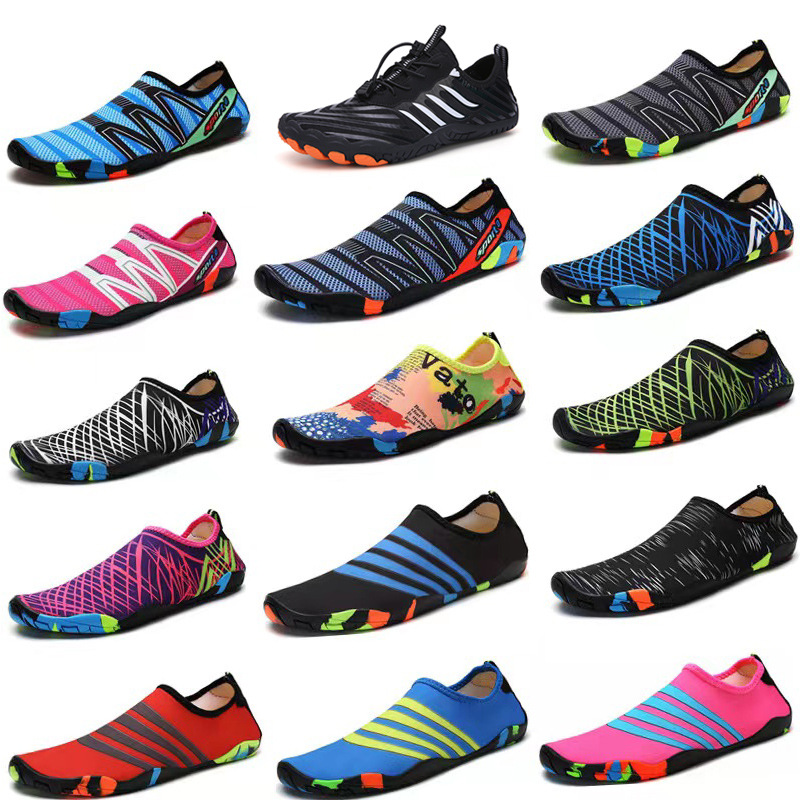 Cross-border Swimming Shoes Diving Shoes Outdoor Beach Shoes Couple's Tracing Shoes Bare Foot Fit Skin Shoes Snorkeling Non-slip Wading Shoes