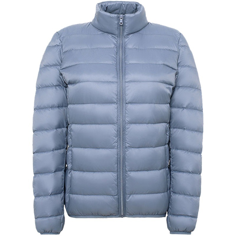 90 down down Jacket Women's Hooded Lightweight Short Large Size Lightweight Western Style White Duck down Jacket Pinghu down Jacket Wholesale