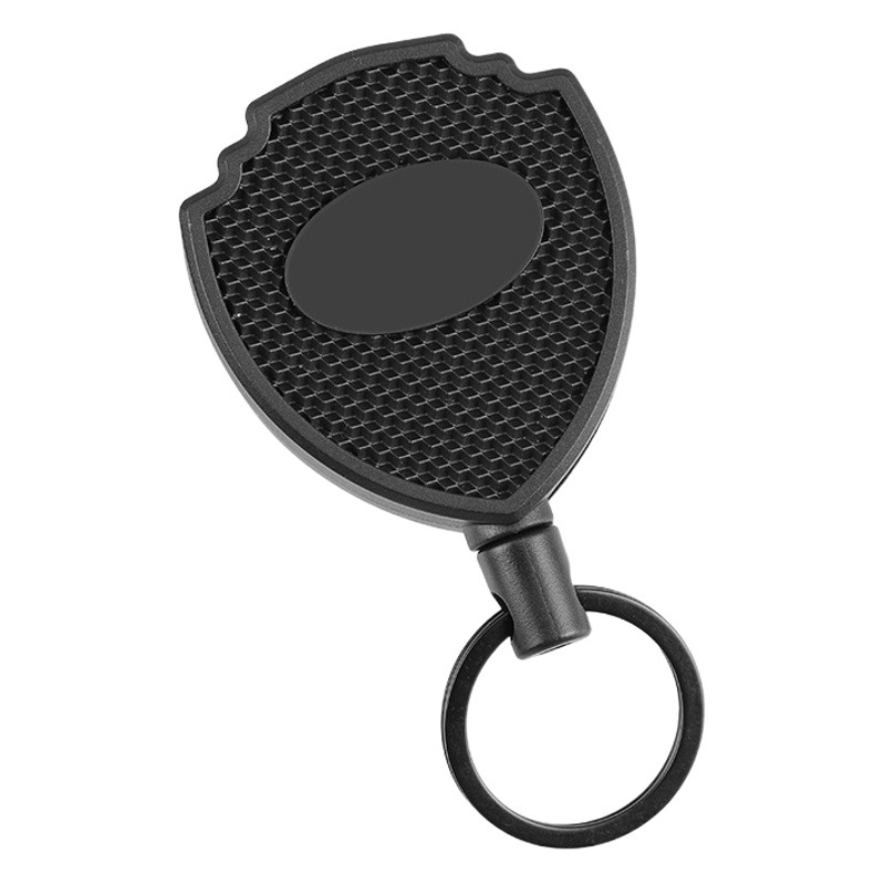 Retractable keychain manufacturers supply retractable easy-pull buckle with various styles customizable ribbon buckle easy-pull buckle wholesale