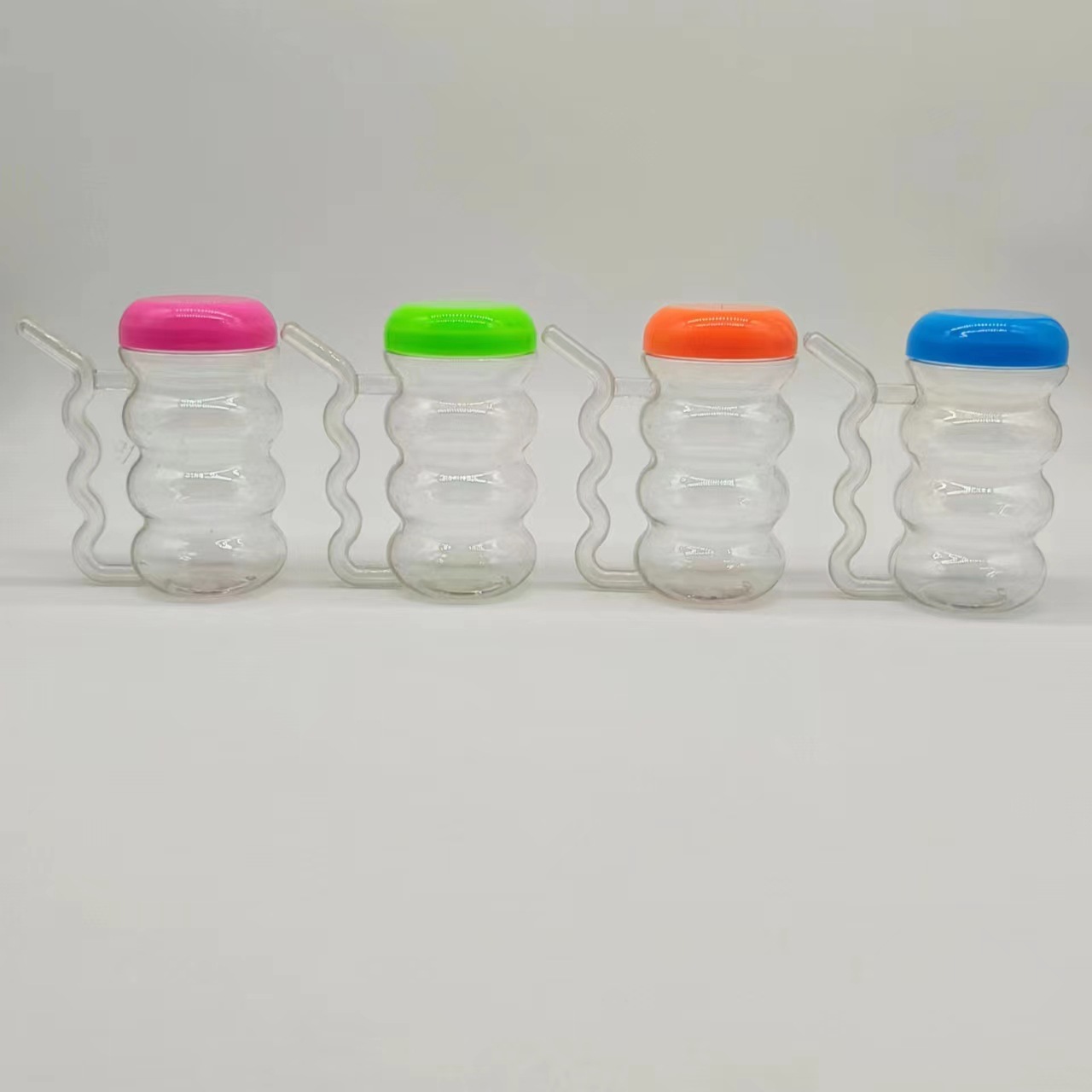 Transparent Petg Pctg Pp Blow Molding Seasoning Candy Food Tea Nut Packaging Elderly Straw Bottle
