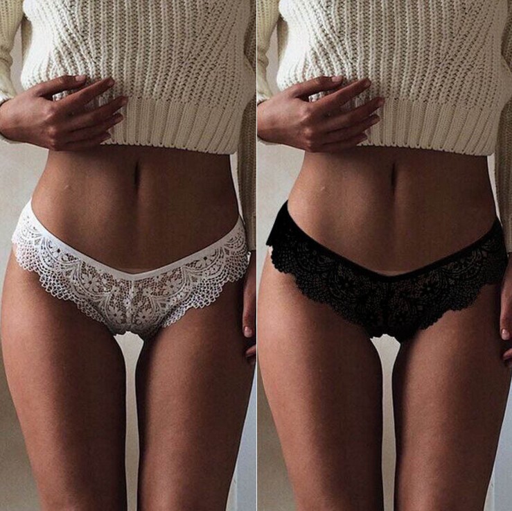 European and American foreign trade AliExpress lace briefs hollow sexy sexy underwear breathable sexy a generation of hair