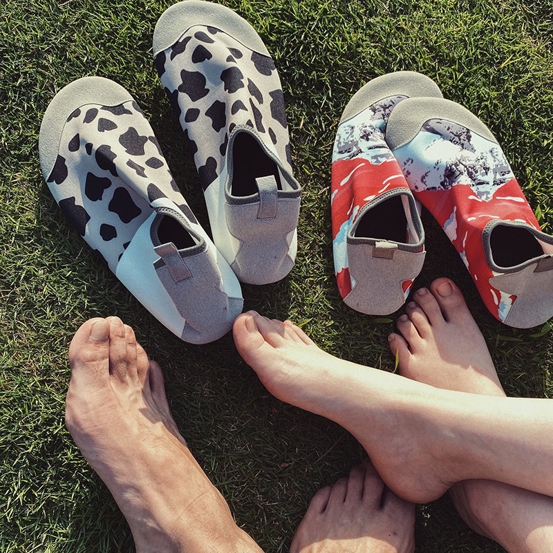 Picture of Cross-border special new beach shoes men's thick soft bottom non-slip swimming shoes snorkeling women's quick-drying diving shoes upstream shoes
