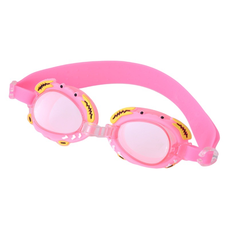 Children's Goggles Cartoon Boys and Girls Swimming Glasses Waterproof Anti-Fog HD Large Frame Diving Goggles Swimming Equipment