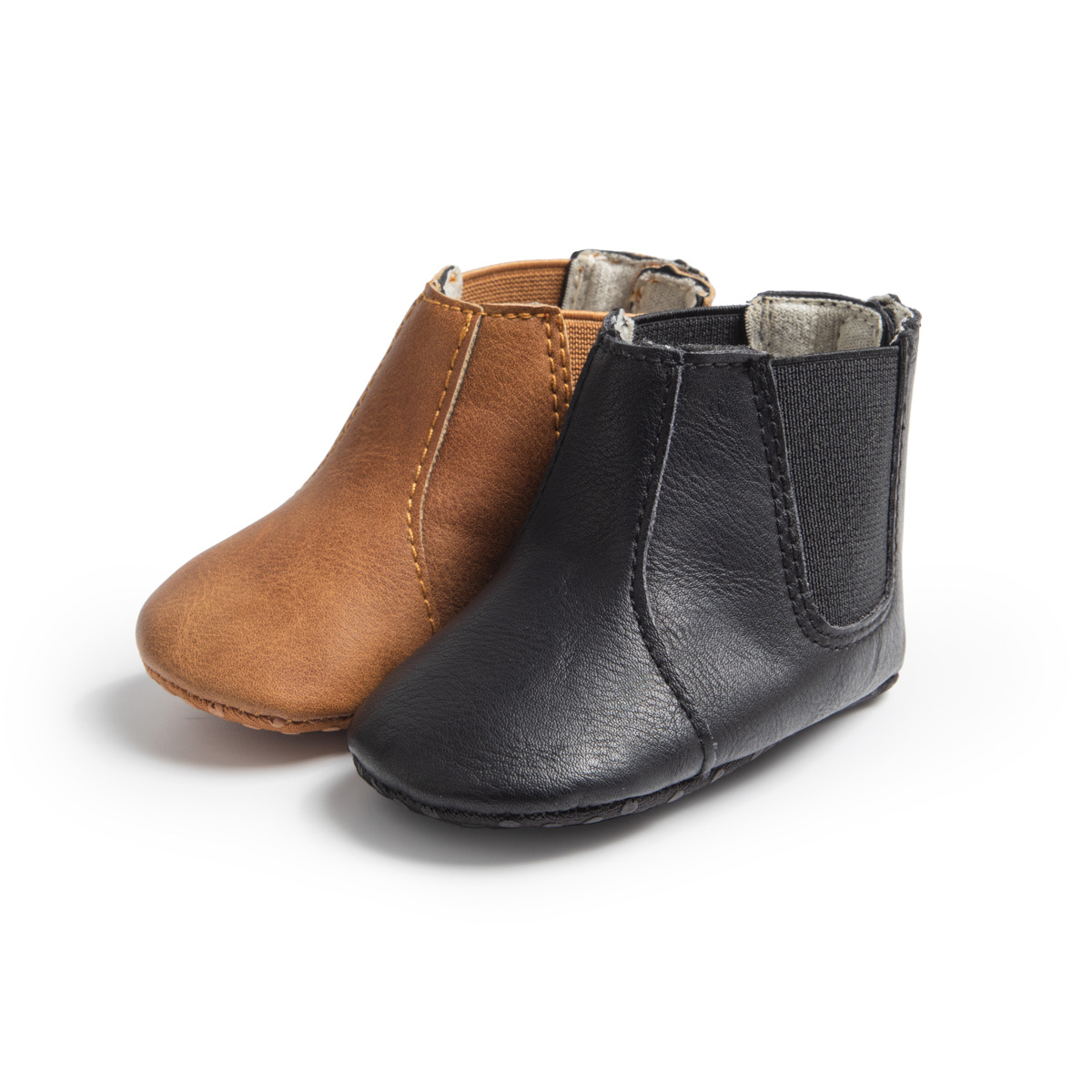Picture of Amazon New Baby Shoes Simple Sleeve Boots Fashion British Style Easy-to-Wear Baby Shoes Baby Shoes
