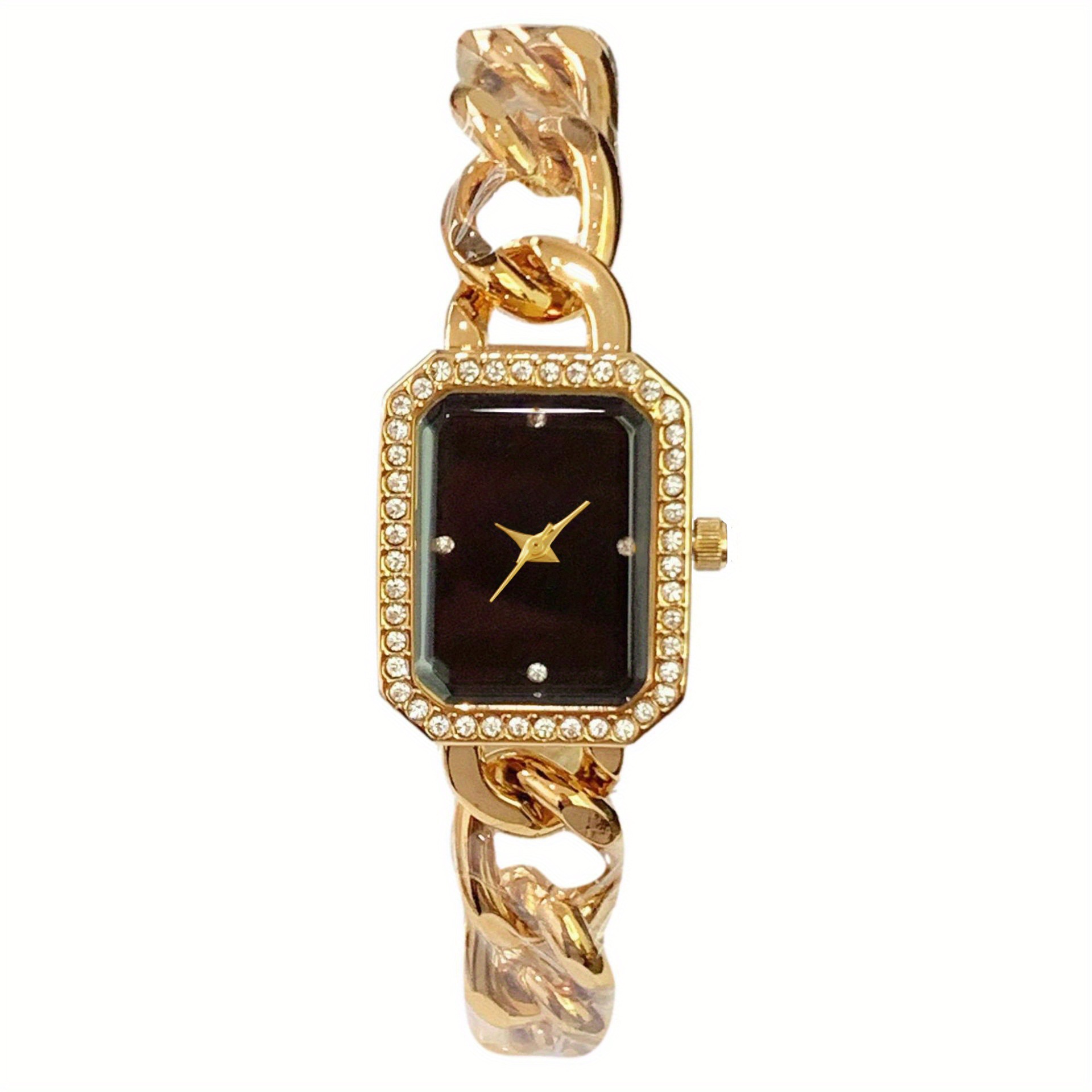 Picture of Live with Goods Hot Selling Chain Decorative Women's Bracelet Watch Distinctive Square Small Dial All-match Chanel Style Women's Watch