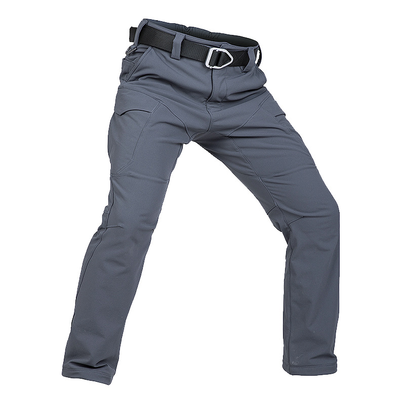 Picture of Mingpeng Yinfeng Tactical fleece-lined Pants Winter Soft Shell Crane Pants Outdoor Cold-proof Tactical Charge Pants Warm