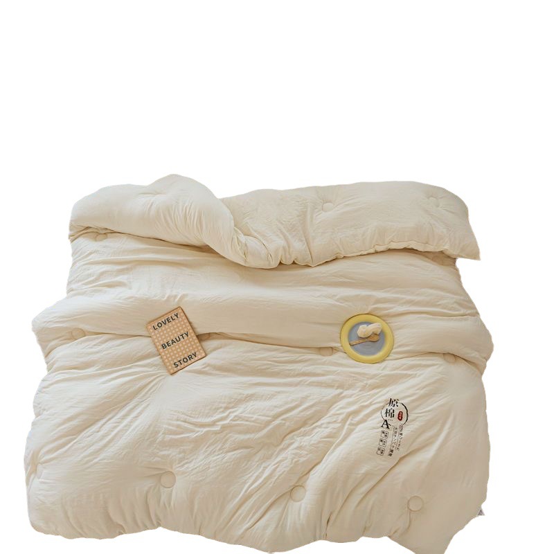 Picture of Raw cotton soybean quilt class A summer quilt air conditioning quilt spring and autumn quilt cotton quilt core winter quilt Four Seasons quilt gift wholesale