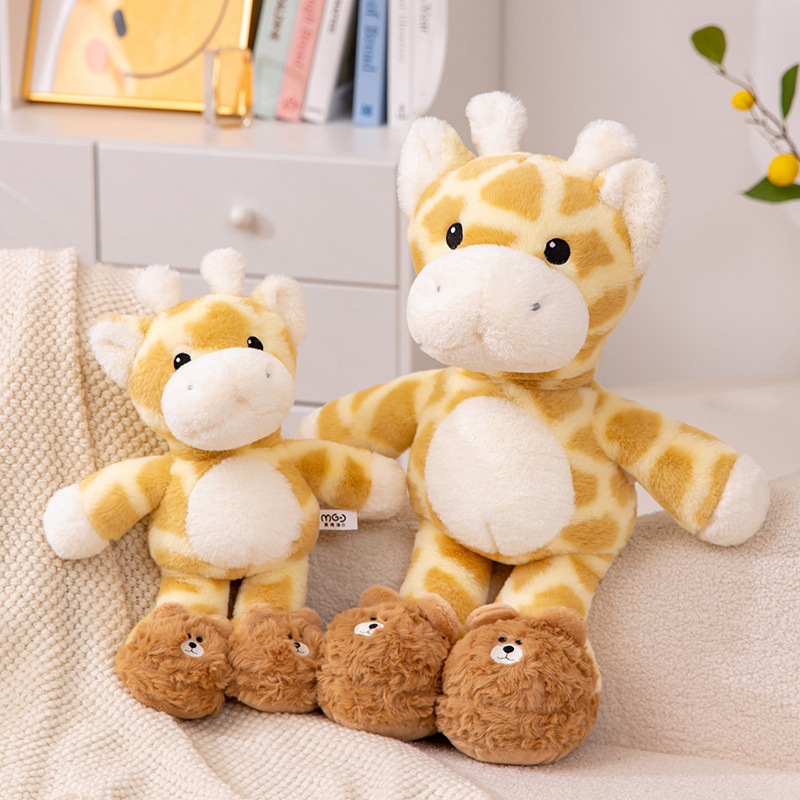 Cute Leisurely Fawn Doll Doll Plush Toy Sika Deer Rag Doll Children's Female Birthday Gift