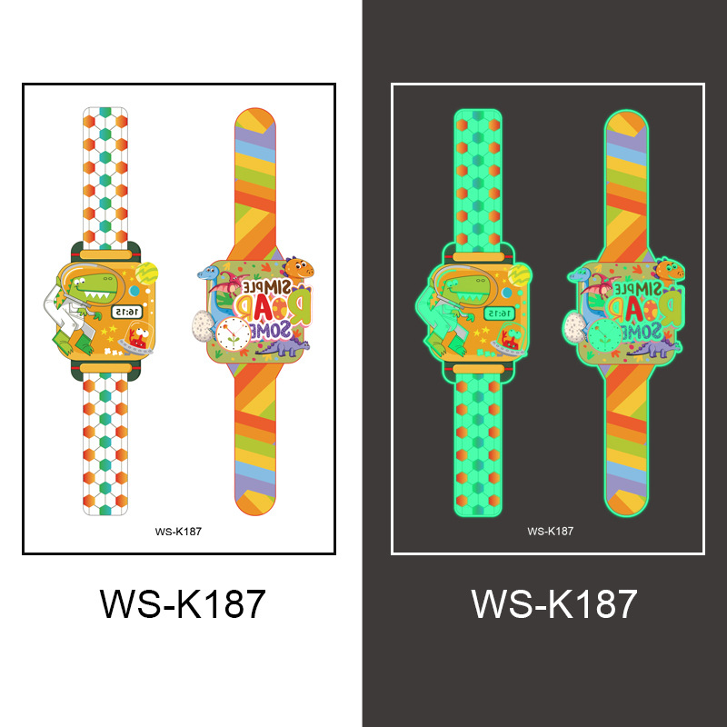 Picture of New cross-border waterproof children luminous watch tattoo stickers for boys and girls luminous watch tattoo stickers wholesale
