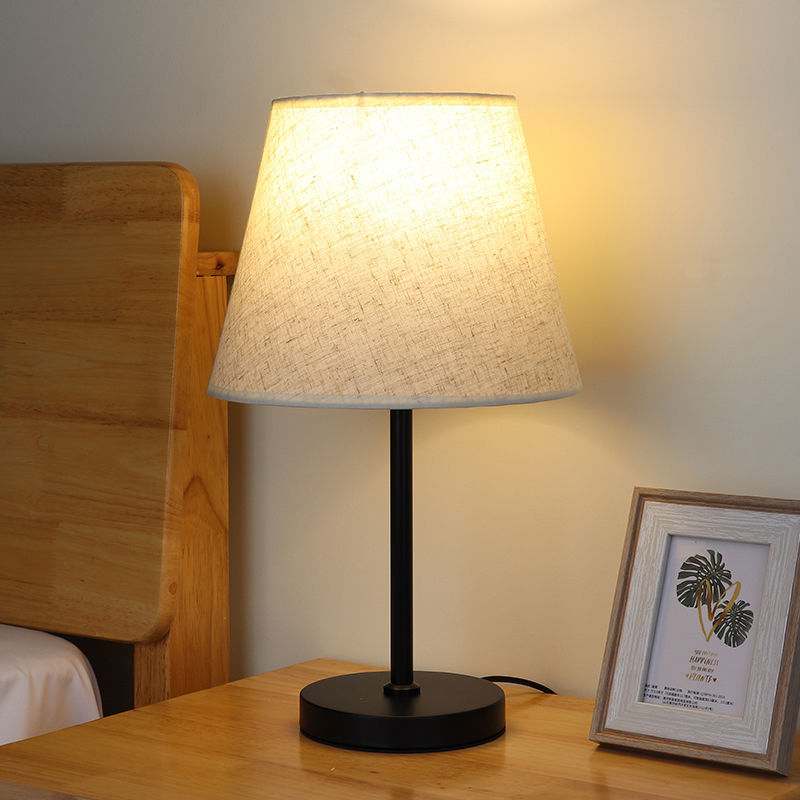Bedroom room Internet celebrity bedside lamp simple LED table lamp dormitory study eye protection lamp girl's heart direct sale one