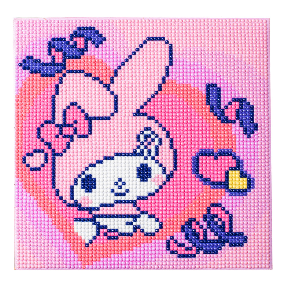 Picture of Original God New Diamond painting children student diy handmade diamond material package with frame Cartoon Cartoon educational toys