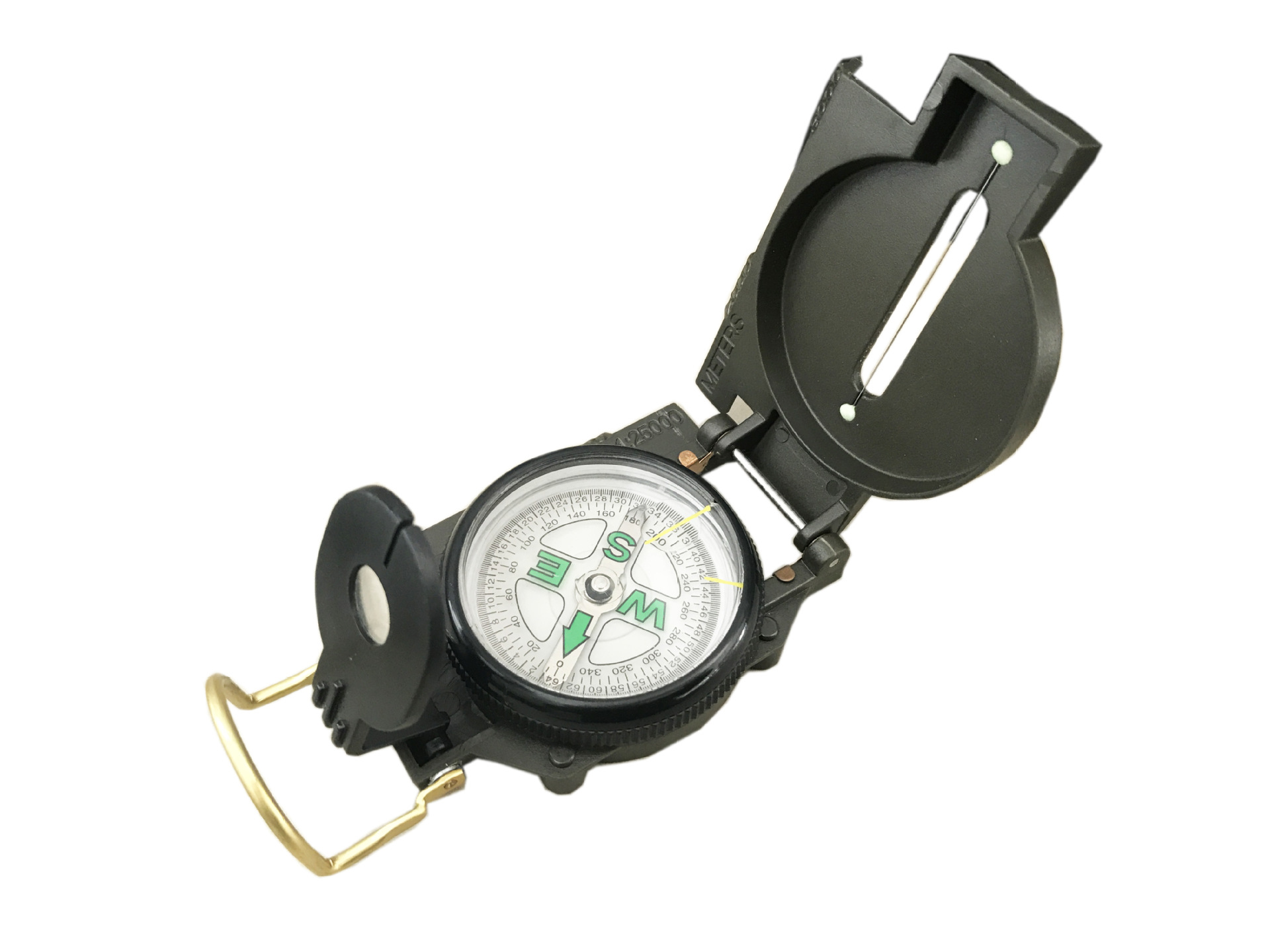 WaterProof and OiL-in Outdoor PLastic ComPass American ComPass MuLti-functionaL MaP L45-2P EngLish ExPort ComPass