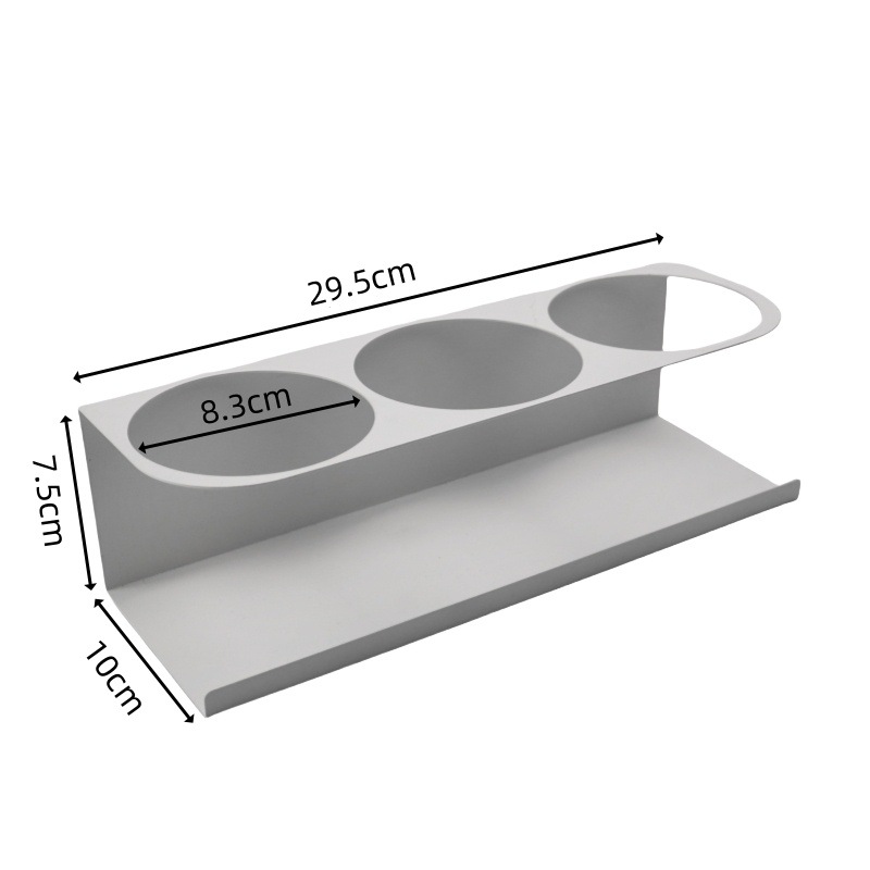 Picture of Magnetic suction type side hanging rack kitchen refrigerator magnetic suction rack side storage side external magnet storage rack