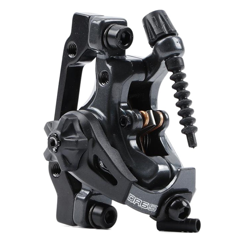Mountain Bike Dual-Drive Disc Brake Caliper Electric Bicycle Bilateral Piston-Driven Line Brake Caliper Bilateral Drive