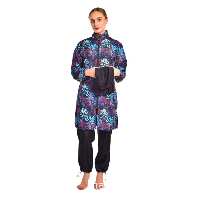 Swimsuit conservative beach suit Southeast Asia swimsuit digital printing stitching swimsuit M053
