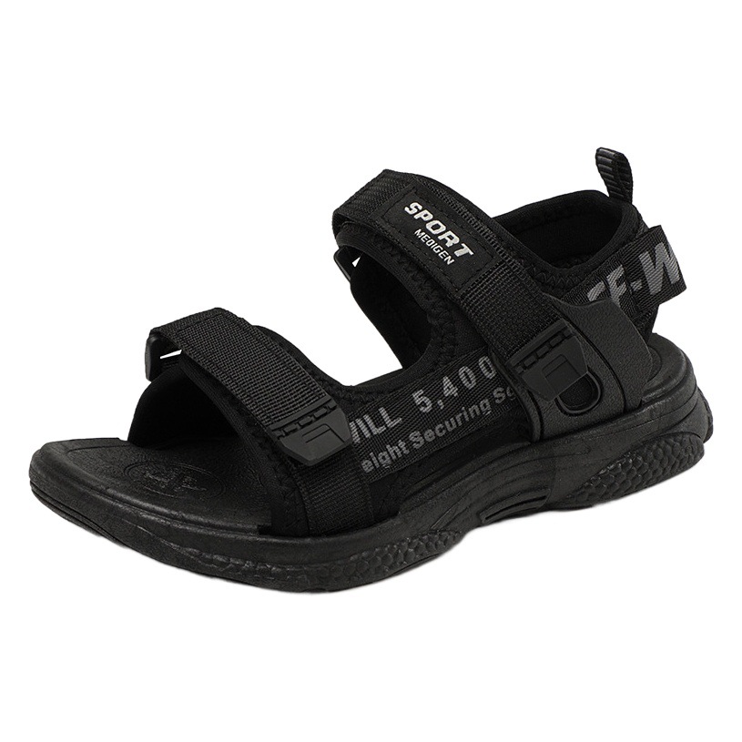 Boys Sandals 2024 Summer Children's Beach Shoes College and Children's Shoes Soft Sole Non-slip Men's Shoes Outwear Children's Sandals