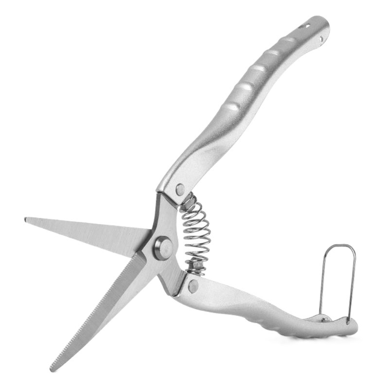 Stainless Steel Fruit Picking Shears Pruning Shears Fruit Branch Shears Garden and Gardening Shears with Serrated Zinc Alloy Grip Handle Fruit Tree Chopped Shears