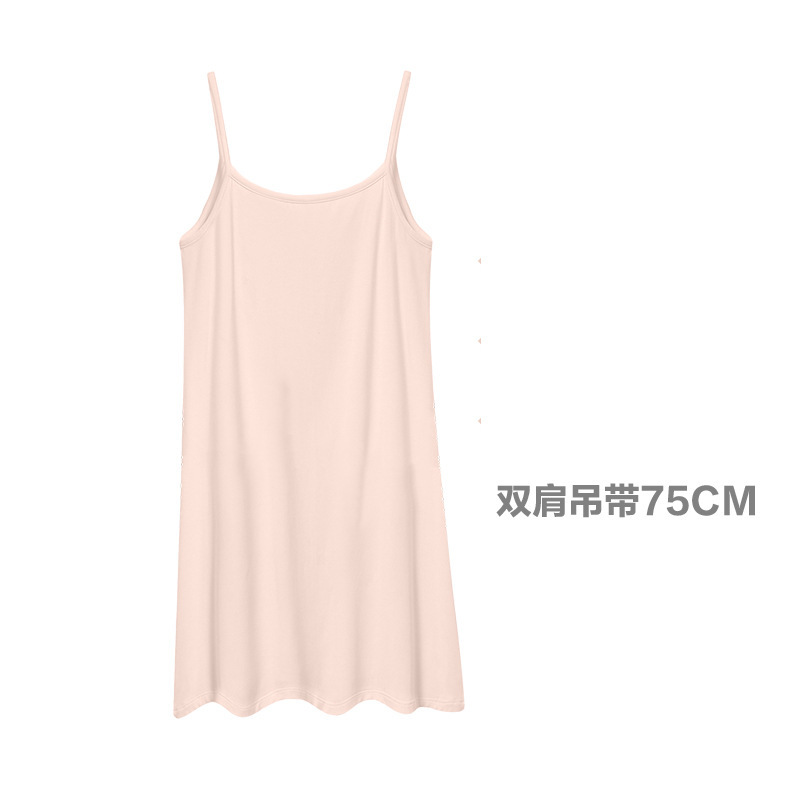 Picture of Camisole women's summer student bottoming shirt Women's slim fit all-match off-neck small camisole women's solid color factory direct sales