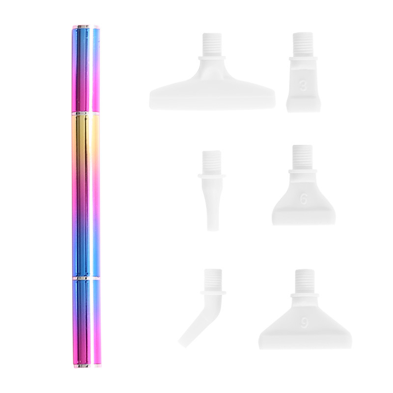Picture of Diamond painting metal point drill pen plastic thread pen head alloy new point drill DIY diamond embroidery tool suit