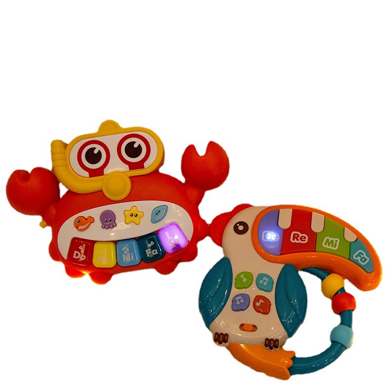 Picture of Baby Animal Early Education Piano 0-1 Water Children's Toy Soothing for Babies 3-6 Months, Playable and Educational