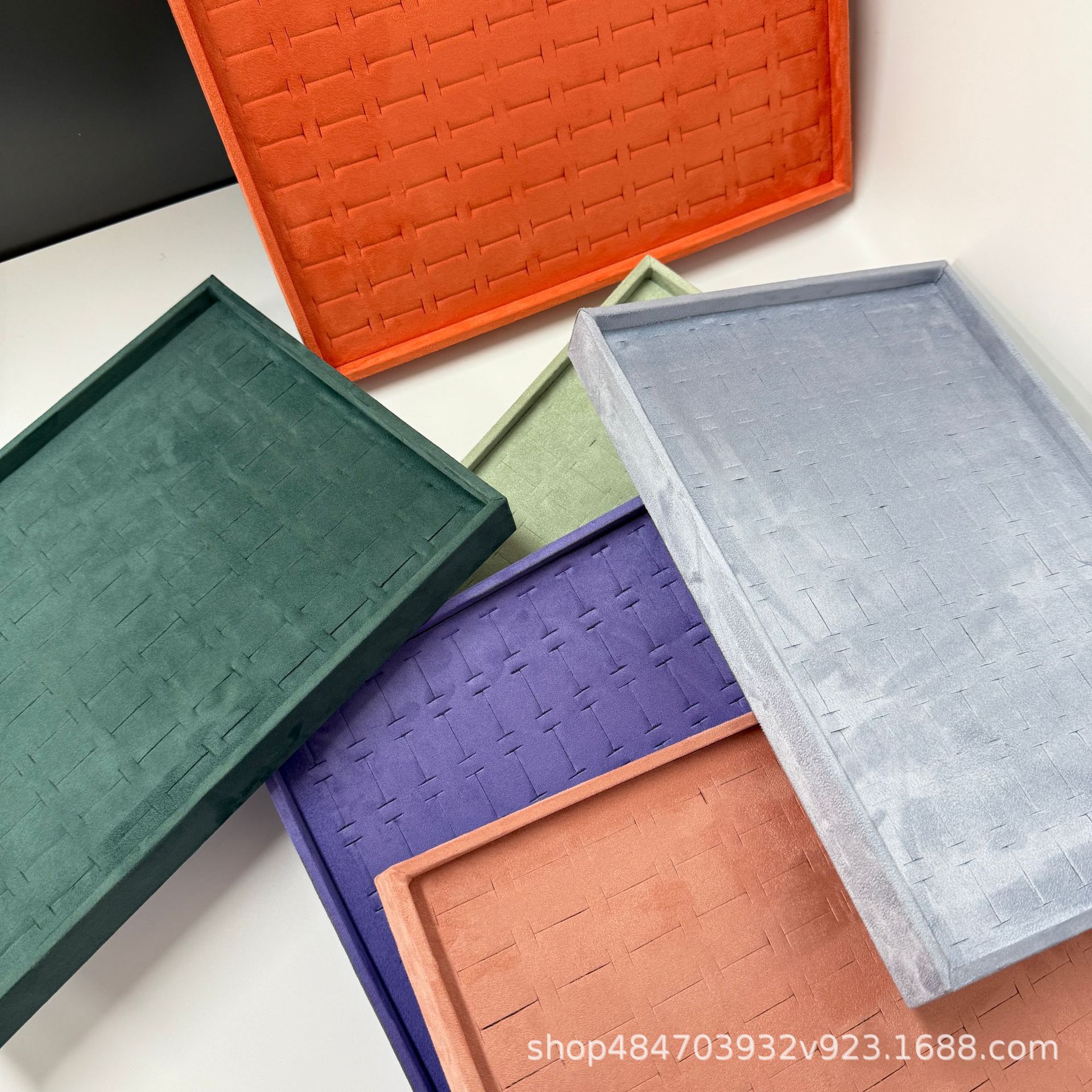 New Air Layer Fabric Tray for Rings, Jewelry Display Tray, Jewelry Storage Tray, Jewelry Box