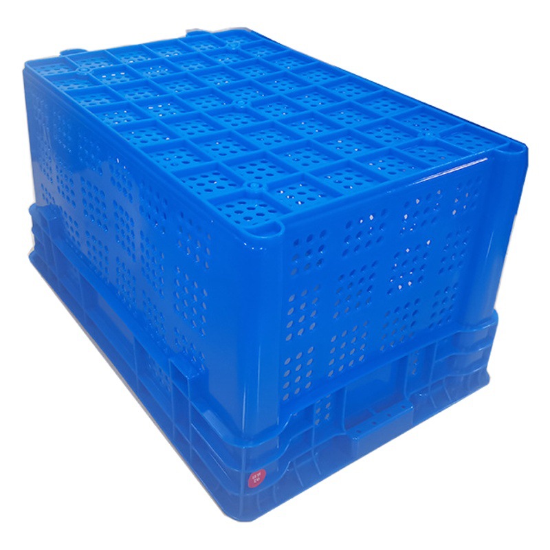 Plastic Turnover Baskets for Fresh Produce Delivery in Hema Market Grid Warehouses and Meituan Preferred Delivery