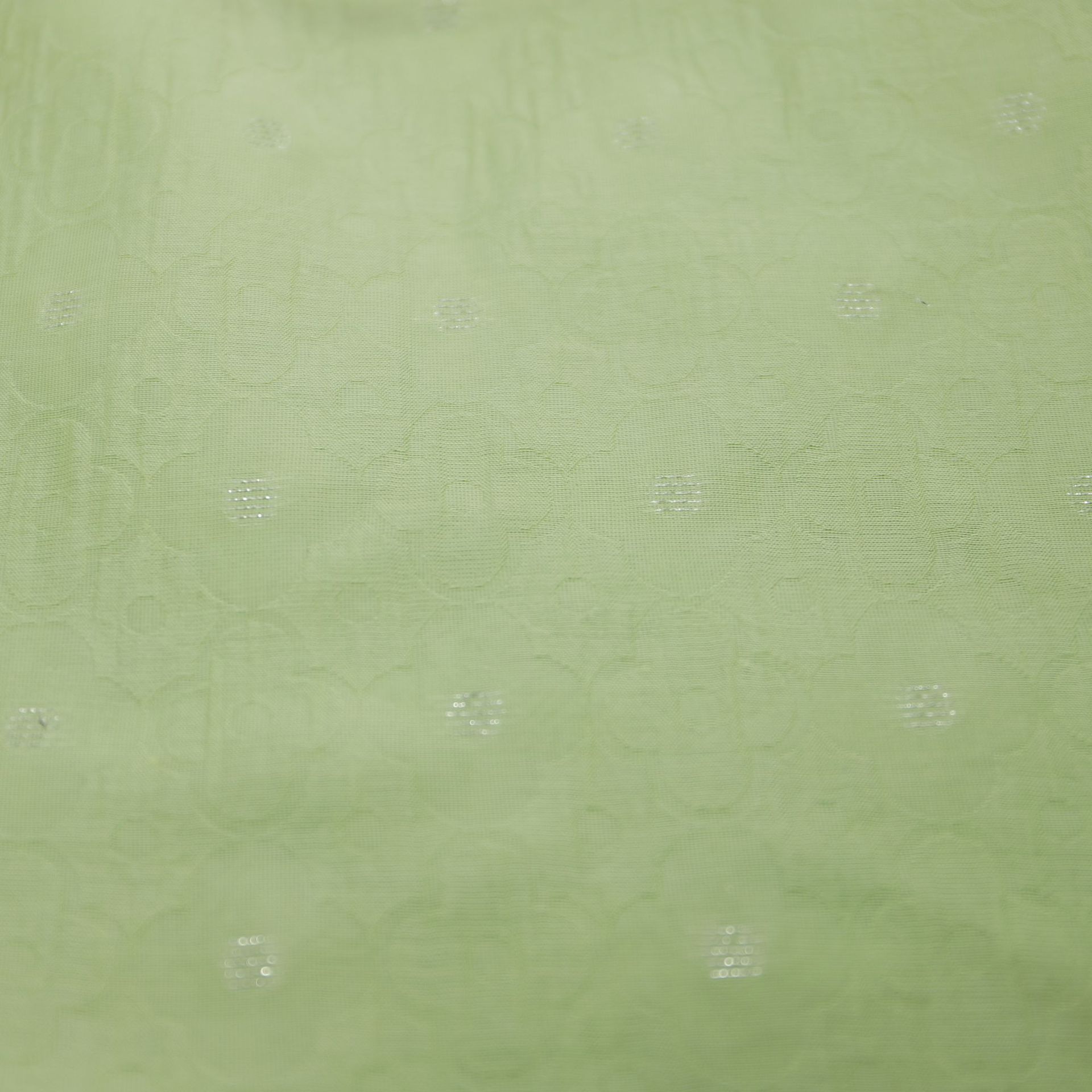 Picture of Nylon Tencel Silver Cut Jacquard Fabric Spring and Summer Micro-transparent Embossed Hanfu New Chinese Style dress Clothing Fabric