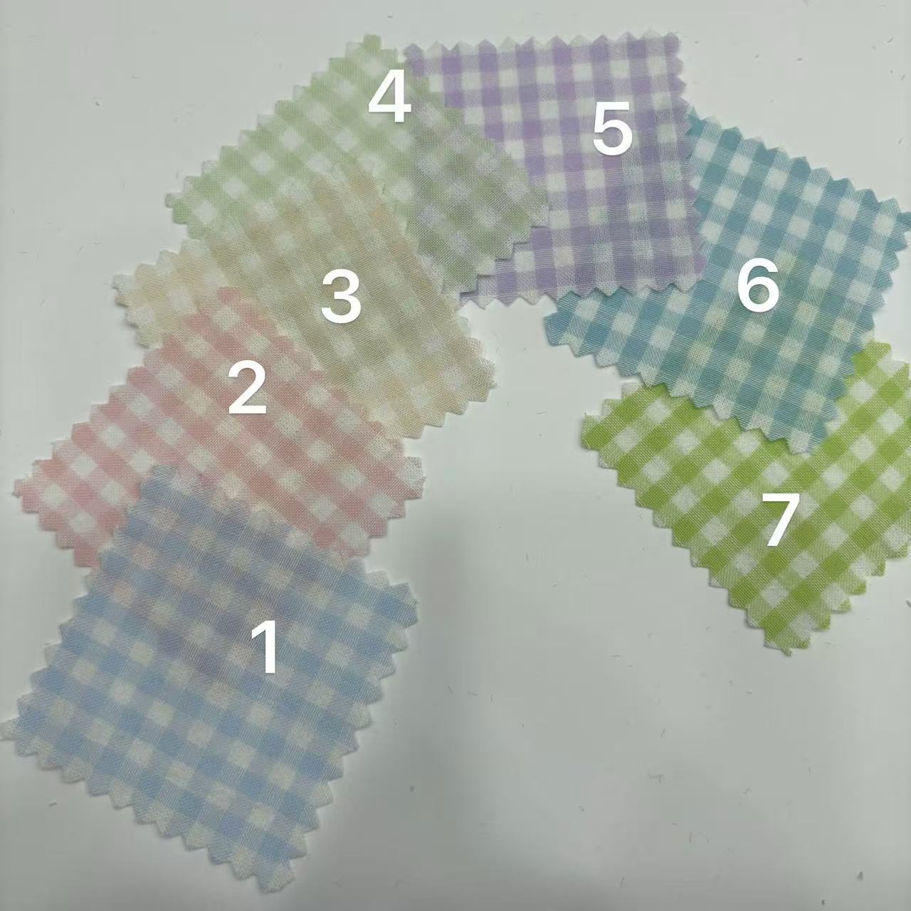 Women's Clothing Men's Multicolor Chaoyang Paid Shirt dress Hat Accessories Bow Decorative Cloth Tablecloth Children's Clothing Fabric