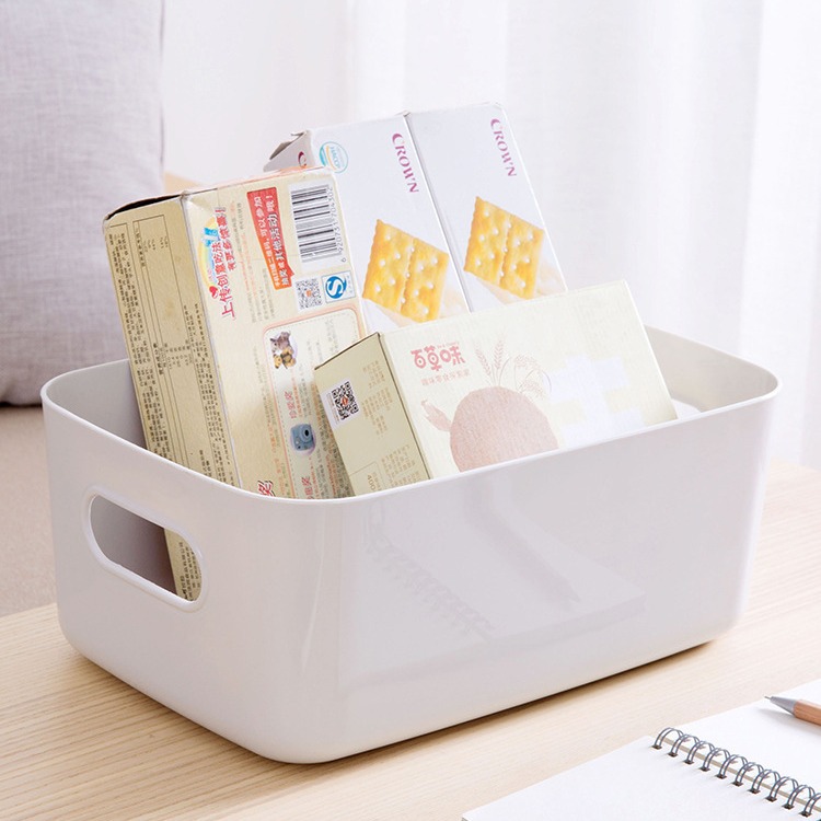 Picture of Storage Box Desktop Sundries Storage Box Thickened Kitchen Storage Box Household Plastic Clothes Cosmetic Storage Box