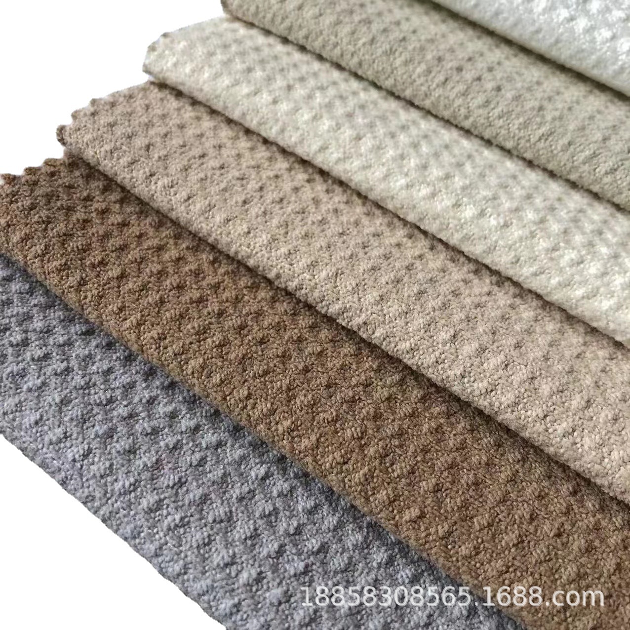 Waffle baby velvet comfortable skin-friendly thickened composite thick warm breathable texture elegant elegant wear
