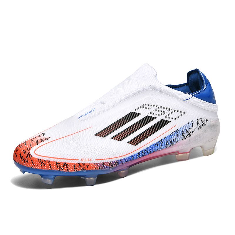 2025 New Football Shoes for Men and Women, Long Spikes, Youth Anti-Slip Training Shoes Factory Football Boots