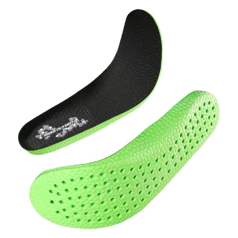 Stepping on excrement feeling insole women's super soft long-standing anti-pain men's sweat-absorbent deodorant breathable sports shock-absorbing insole wormwood deodorant