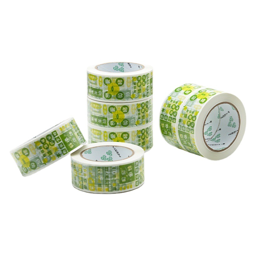 New Year Tape with Good Luck Wishes, Sealing and Packing Tape, Large Rolls, Whole Box Tape, Wholesale Tape, Cute and Versatile