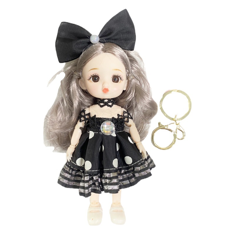 Cute mini Barbie Princess 18cm multi-joint movable Doll Girl girl children toy gift decoration