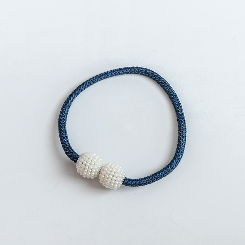 Picture of Curtain Tiebacks Wholesale Cross-Border No-Drill Large Pearl Magnetic Curtain Tiebacks Curtain Buckle Straps Curtain Accessories