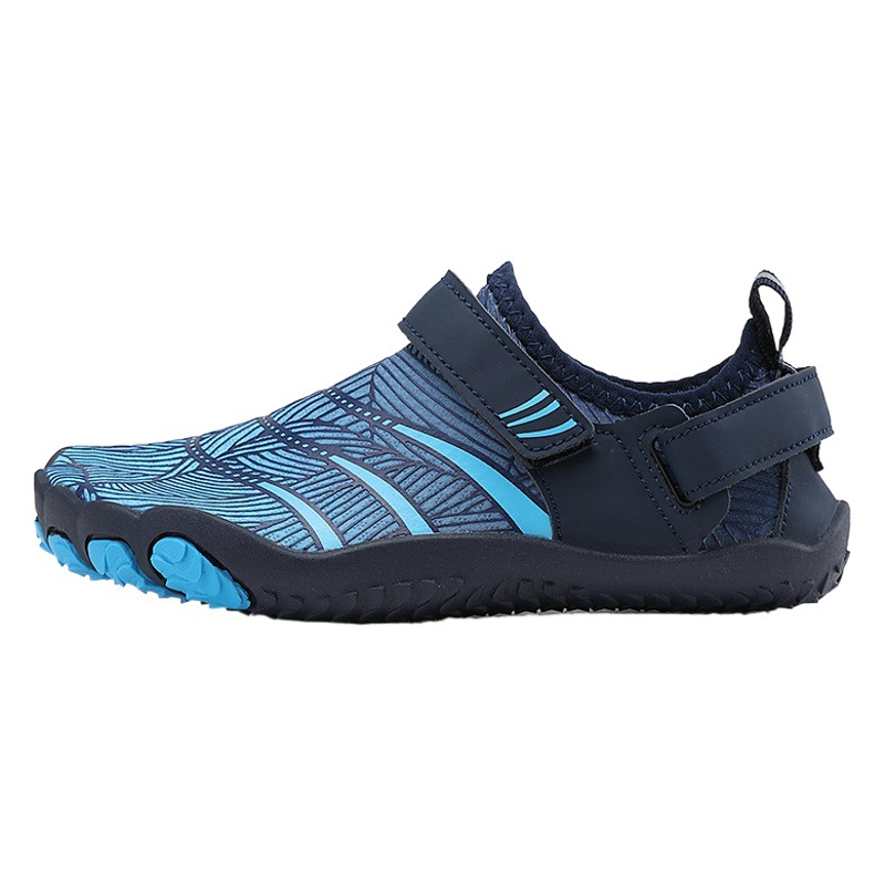 Children's Beach Shoes Lace-up-free Shoes Seaside Hiking Diving Barefoot Non-slip Swimming Boys' and Girls' Family Shoes