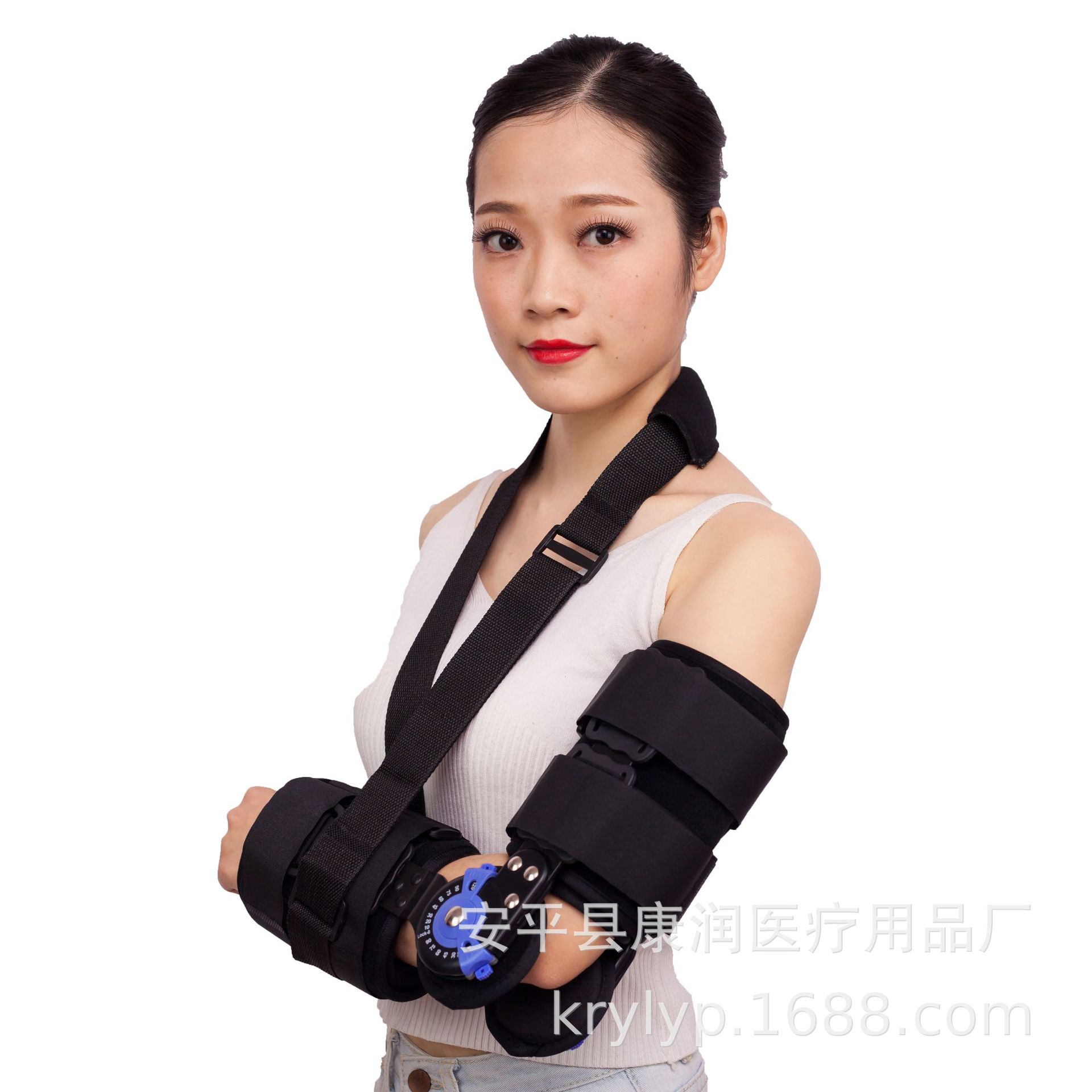 Picture of New elbow joint fixation support adjustable forearm fracture protective gear arm sling elbow joint fixation