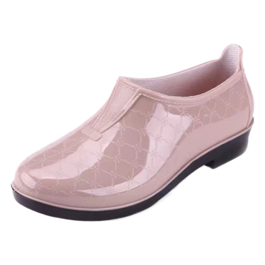 Warrior rain boots 3133 low-top women's water shoes women's rain boots short fashion outdoor waterproof non-slip rubber shoes wholesale