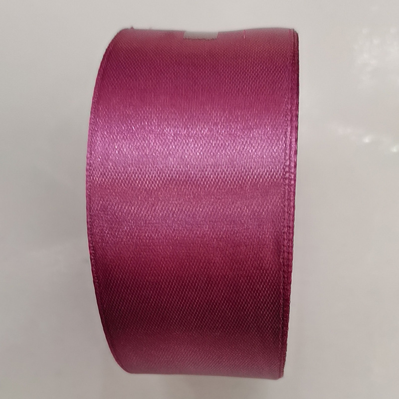 Picture of 4CM Polyester Ribbon DIY Handmade Rose Flower Ribbon Ribbon Wedding Cake Gift Packaging Decorative Silk Ribbon