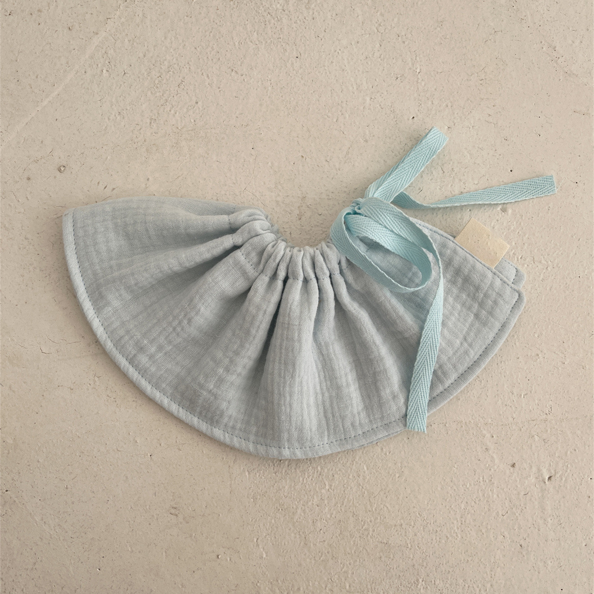 Picture of Newborn baby 4 layers cotton yarn saliva towel gauze bib tether baby saliva towel anti-spitting bib