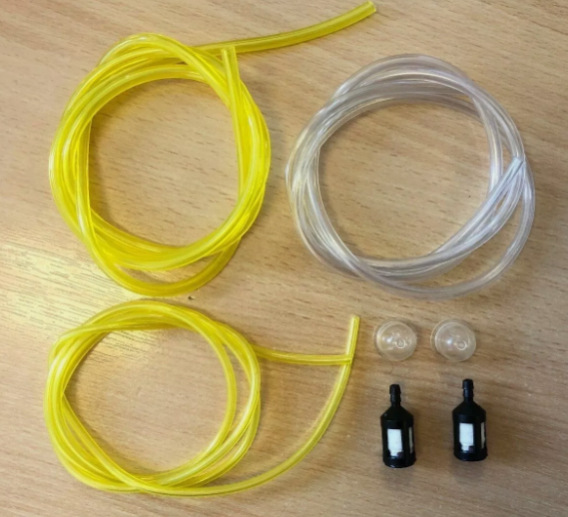 Picture of Lawn mower carburetor oil cup oil bubble assembly logging saw lawn mower Stilhus Warner oil bubble universal