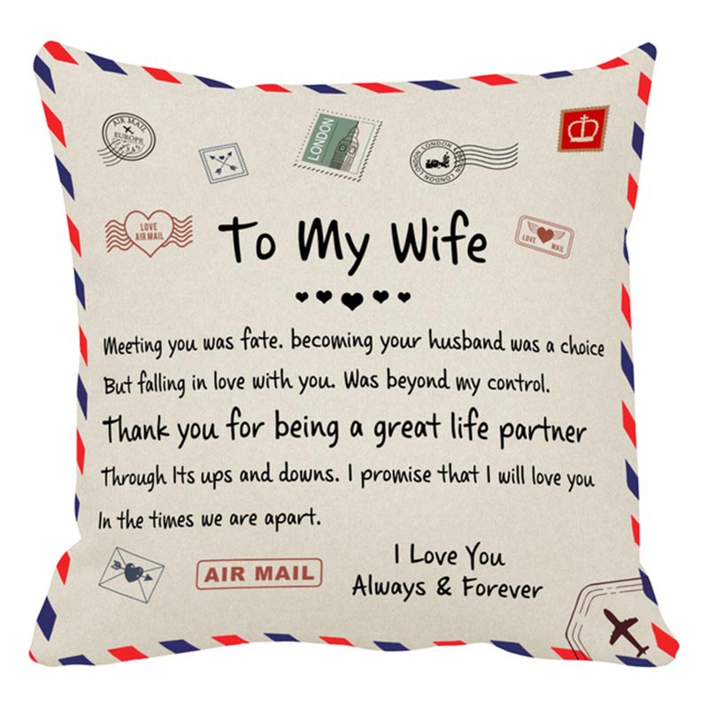 Picture of Amazon Home linen pillowcase Nordic simple American retro printed office pillowcase sofa cushion