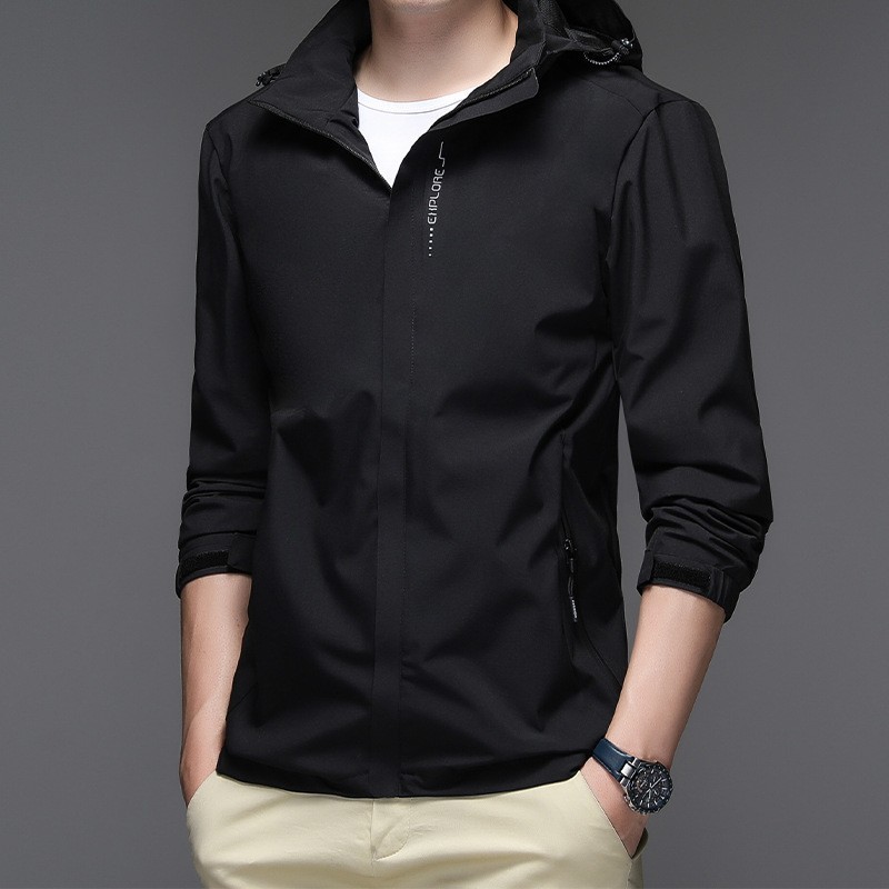 New Outdoor Work Clothes Single-Layer Rush Clothes Thin Mountaineering Suit Spring and Autumn Jacket Slim-Fit Baseball Shirt Jacket