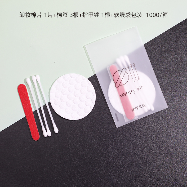 Picture of Hotel disposable toothbrush soft hair toiletries set homestay soft film Straw comb shampoo slippers wholesale