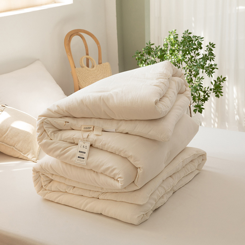 Picture of Maternal and Infant Grade Class a Cotton Soy Fiber Quilt Air-Conditioned Quilt Spring & Fall Quilt Summer Quilt Summer Cool Quilt Pure Cotton Winter Quilt Core Quilt