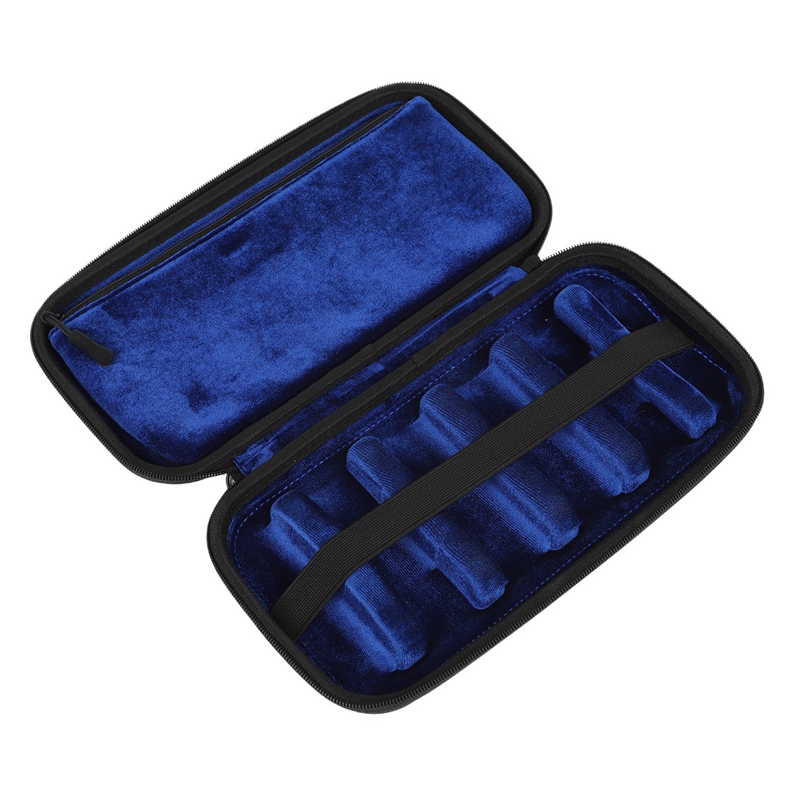 High-grade hard saxophone head storage bag portable head including flannel bag head storage box mouthpiece box