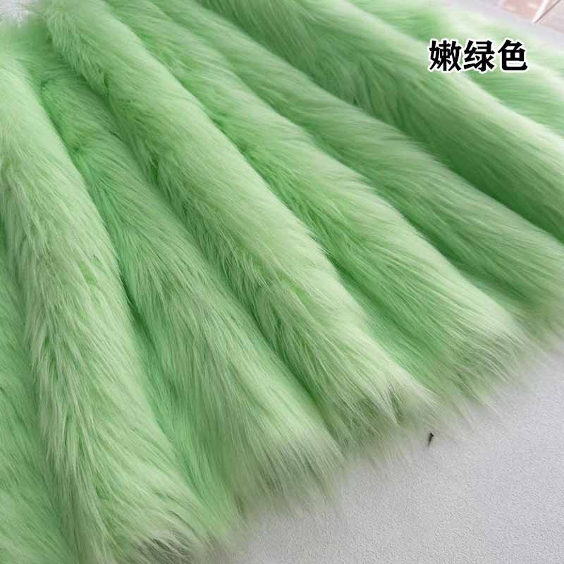 Picture of Imitation fox fur cloth plush cloth fabric 5cm long fur carpet cloth imitation fur clothing animal hair