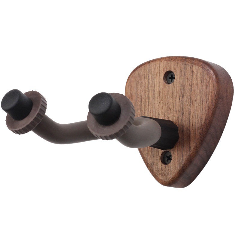 Creative Black Walnut Wood Guitar Hook Violin Stand Guitar Stand Pipa Hanger Wall Hanger Bracket Wall Hanger