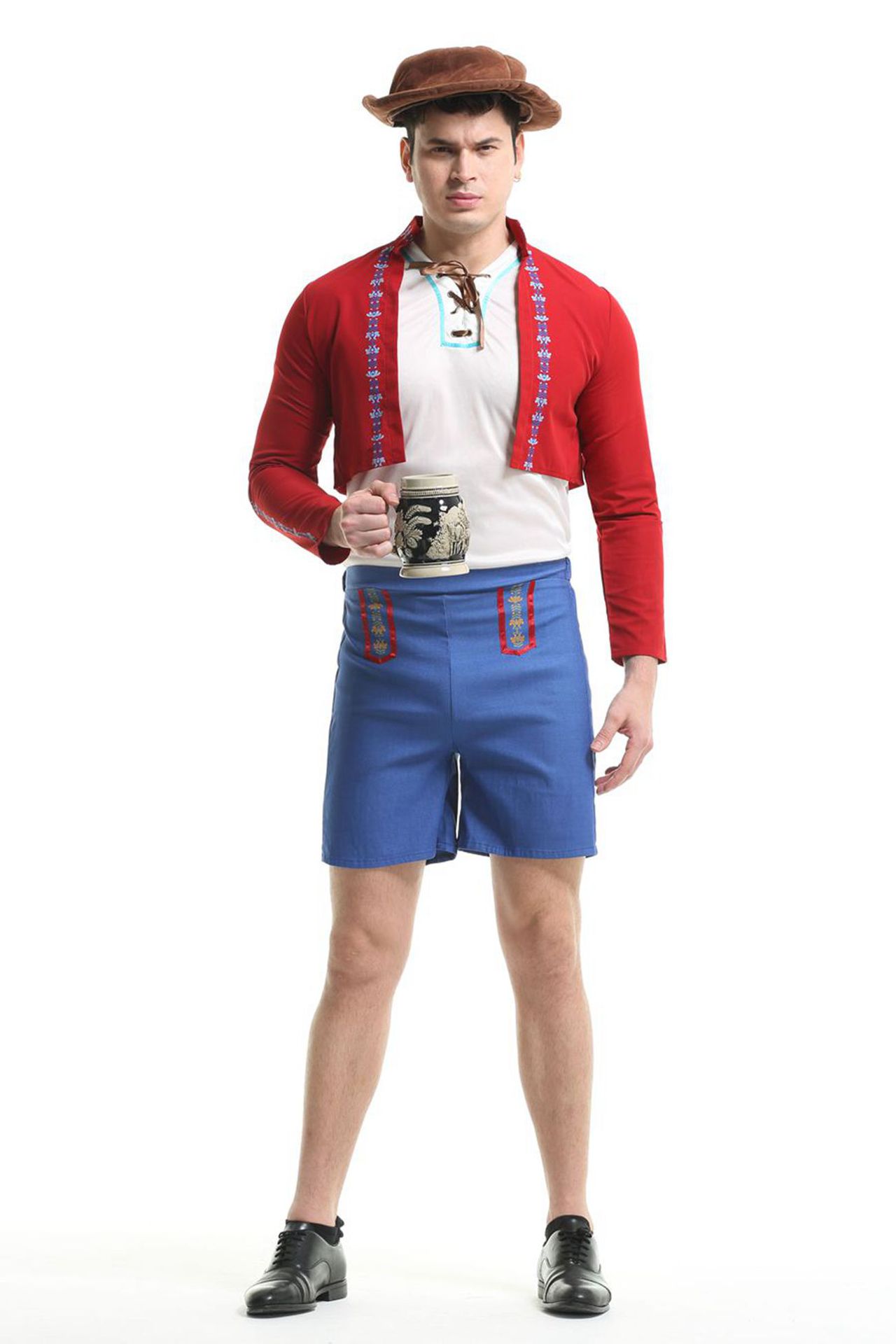Picture of Halloween Children's German Beer Suit Adult Cosplay Parent-child Cultural Festival Art Performance Costume