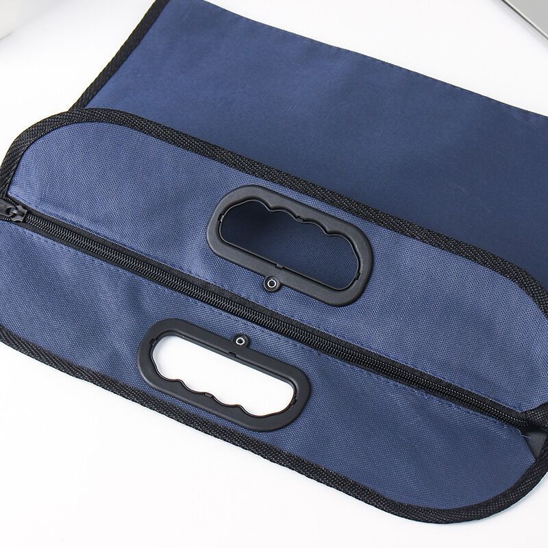 Picture of Wholesale B4 double Oxford cloth file bag portable waterproof file bag large business Storage Conference bag briefcase